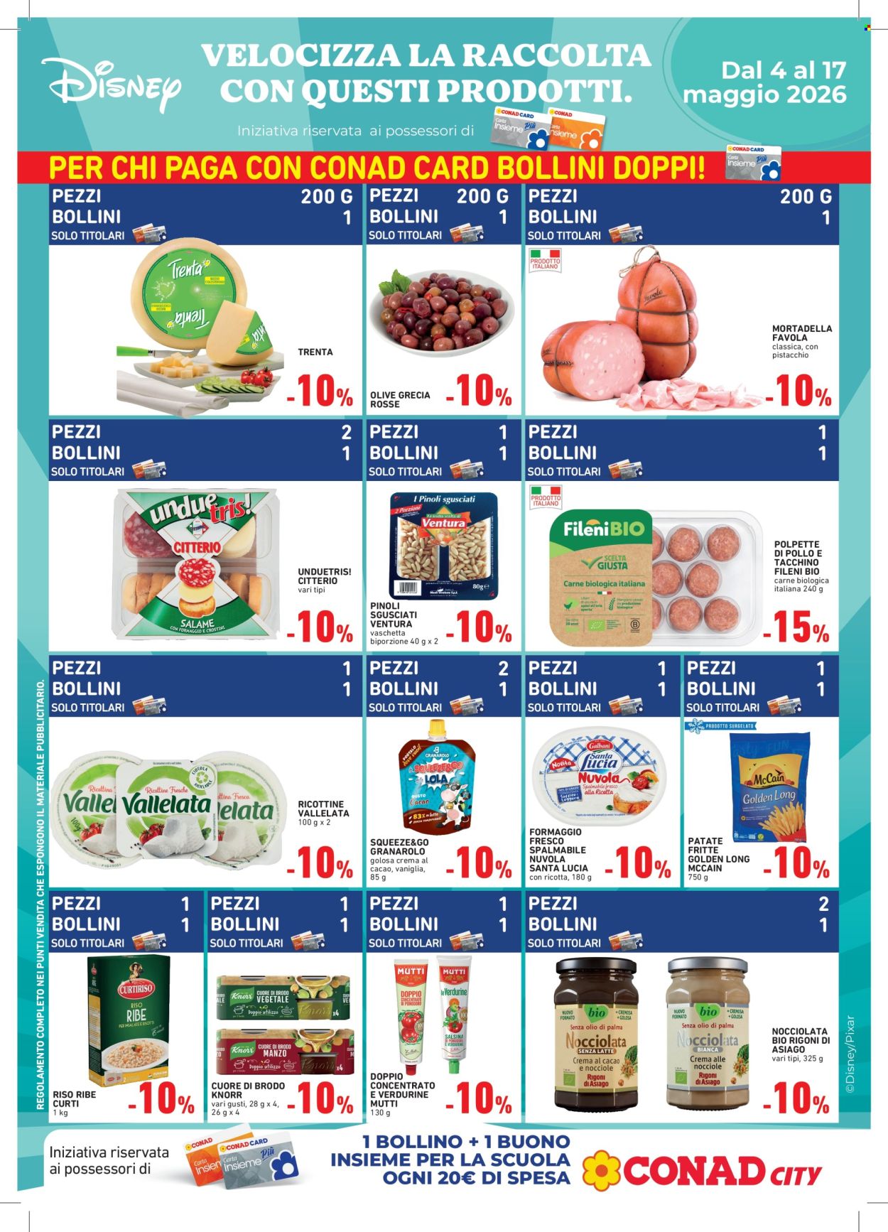 Volantino Conad - 4/5/2026 - 17/5/2026. Pagina 1