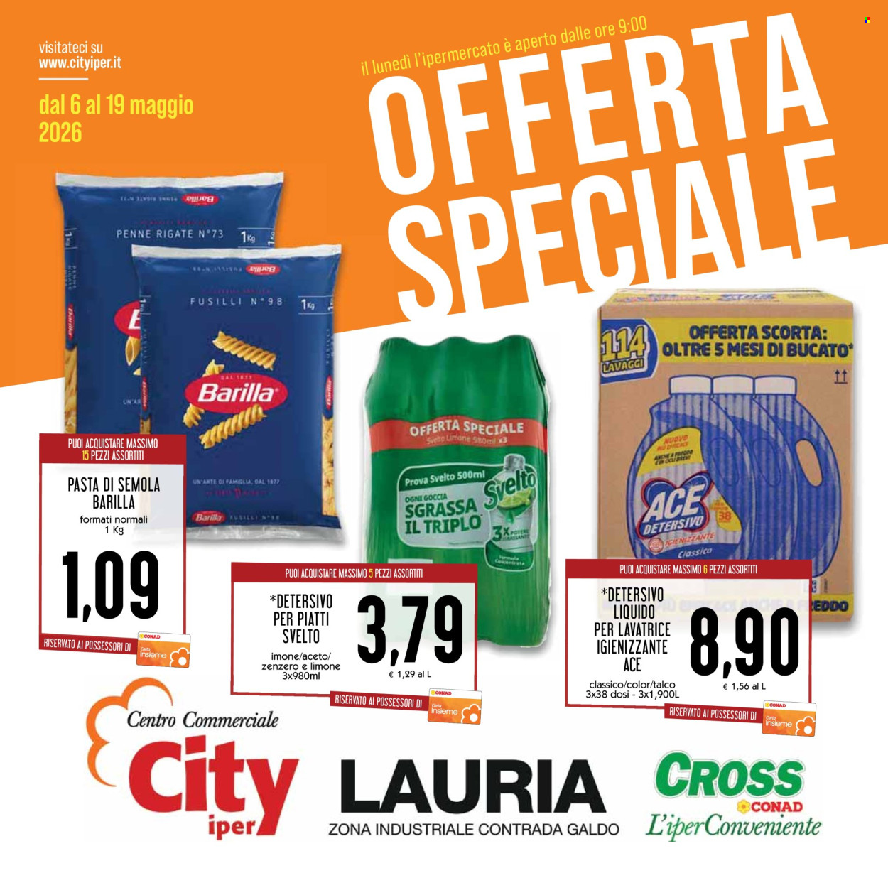 Volantino Conad Superstore - 6/5/2026 - 19/5/2026. Pagina 1