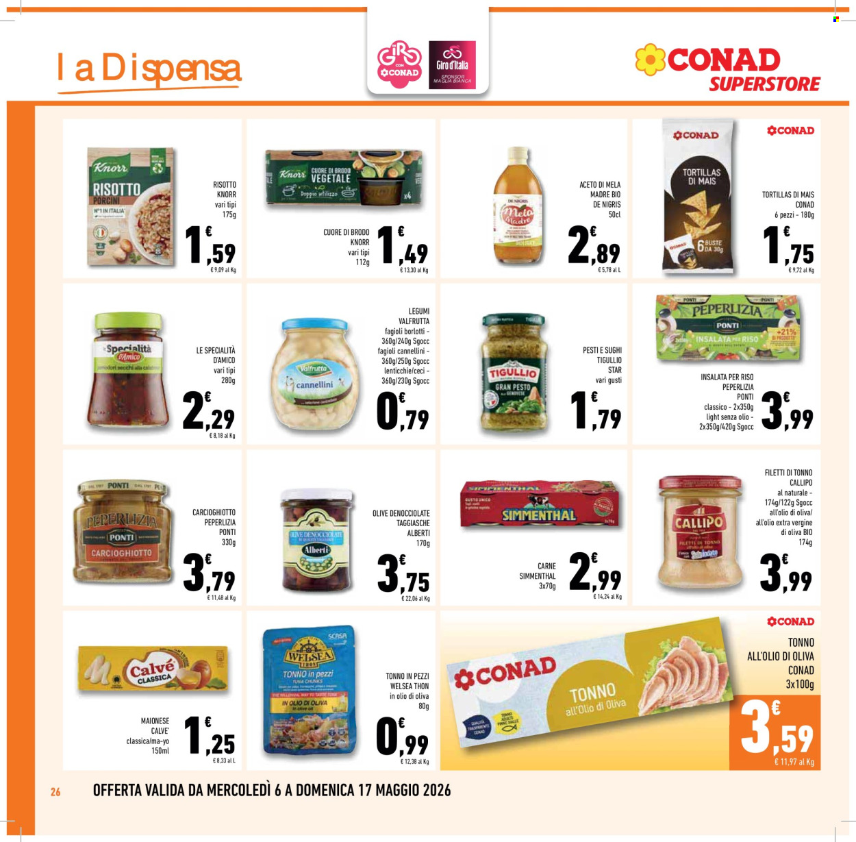 Volantino Conad Superstore - 6/5/2026 - 19/5/2026. Pagina 26