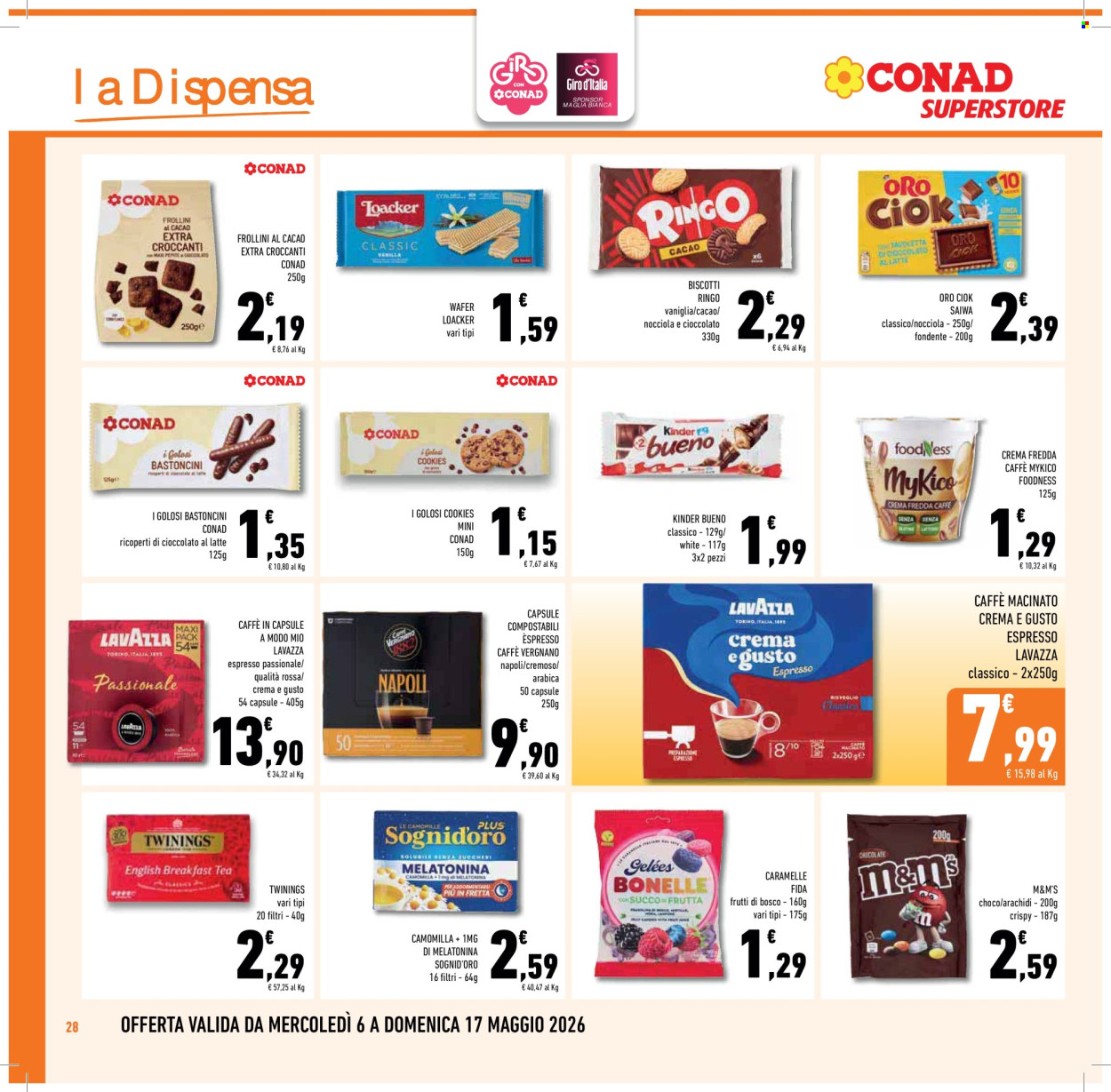Volantino Conad Superstore - 6/5/2026 - 19/5/2026. Pagina 28