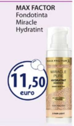 MAX FACTOR Fondotinta Miracle Hydratint