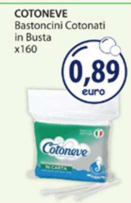 COTONEVE Bastoncini Cotonati in Busta x160