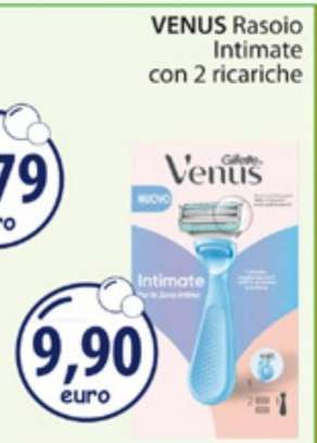 VENUS Rasoio Intimate con 2 ricariche
