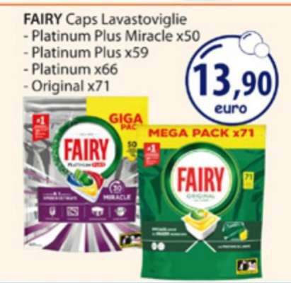 FAIRY Caps Lavastoviglie
