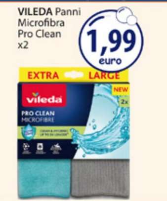 VILEDA Panni Microfibra Pro Clean x2