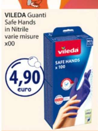 VILEDA Guanti Safe Hands in Nitrile