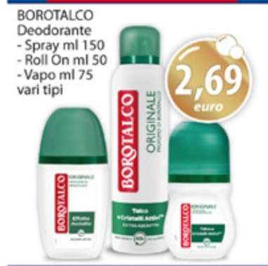 BOROTALCO Deodorante