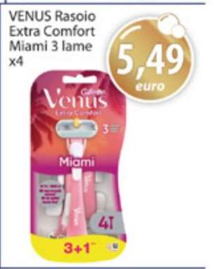 VENUS Rasoio Extra Comfort Miami 3 lame x4