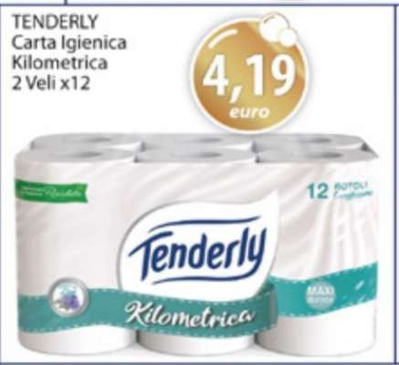 Tenderly Carta igienica Kilometrica