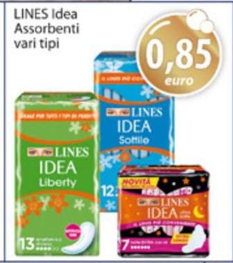 LINES Idea Assorbenti vari tipi