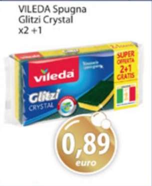 VILEDA Spugna Glitzi Crystal x2 +1