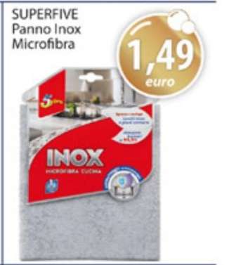 SUPERFIVE Panno Inox Microfibra