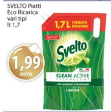 SVELTO Piatti Eco Ricarica vari tipi