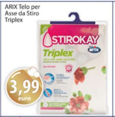 ARIX Telo per Asse da Stiro Triplex