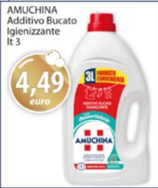 AMUCHINA Additivo Bucato Igienizzante lt 3