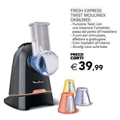 FRESH EXPRESS TWIST MOULINEX DK8638E0