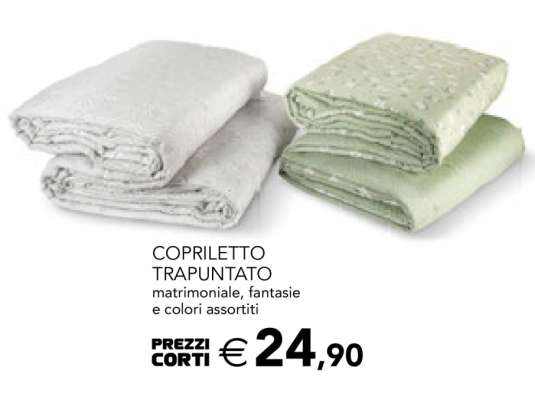 COPRILETTO TRAPUNTATO