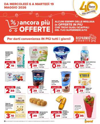 Volantino Iperal - 6/5/2026 - 19/5/2026.