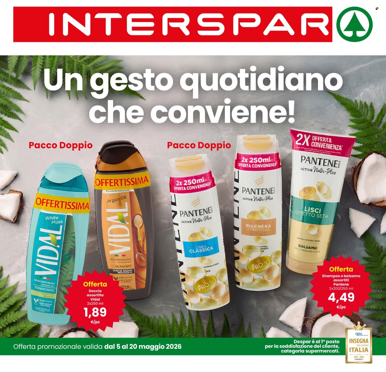 Volantino Interspar - 5/5/2026 - 20/5/2026. Pagina 1