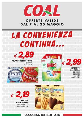 Volantino COAL - 7/5/2026 - 20/5/2026.