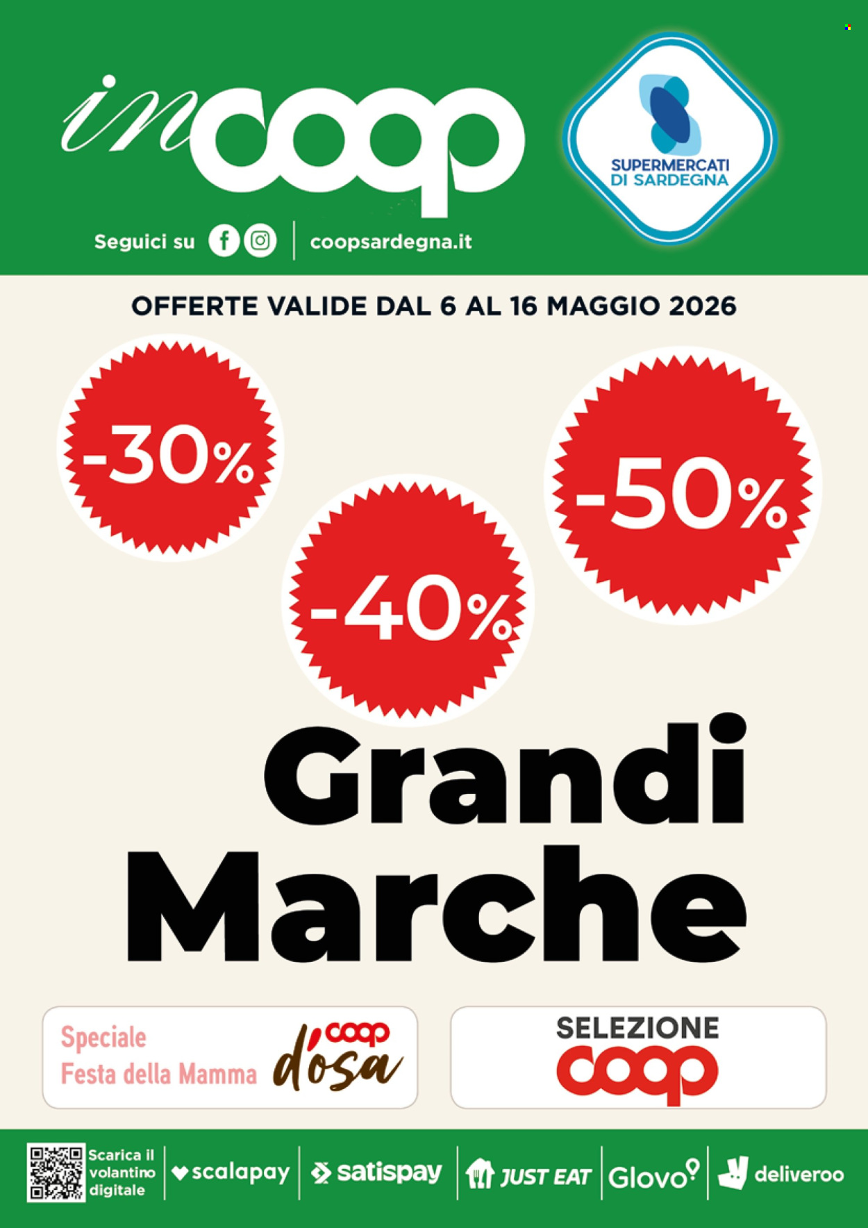 Volantino Coop - 6/5/2026 - 16/5/2026. Pagina 1