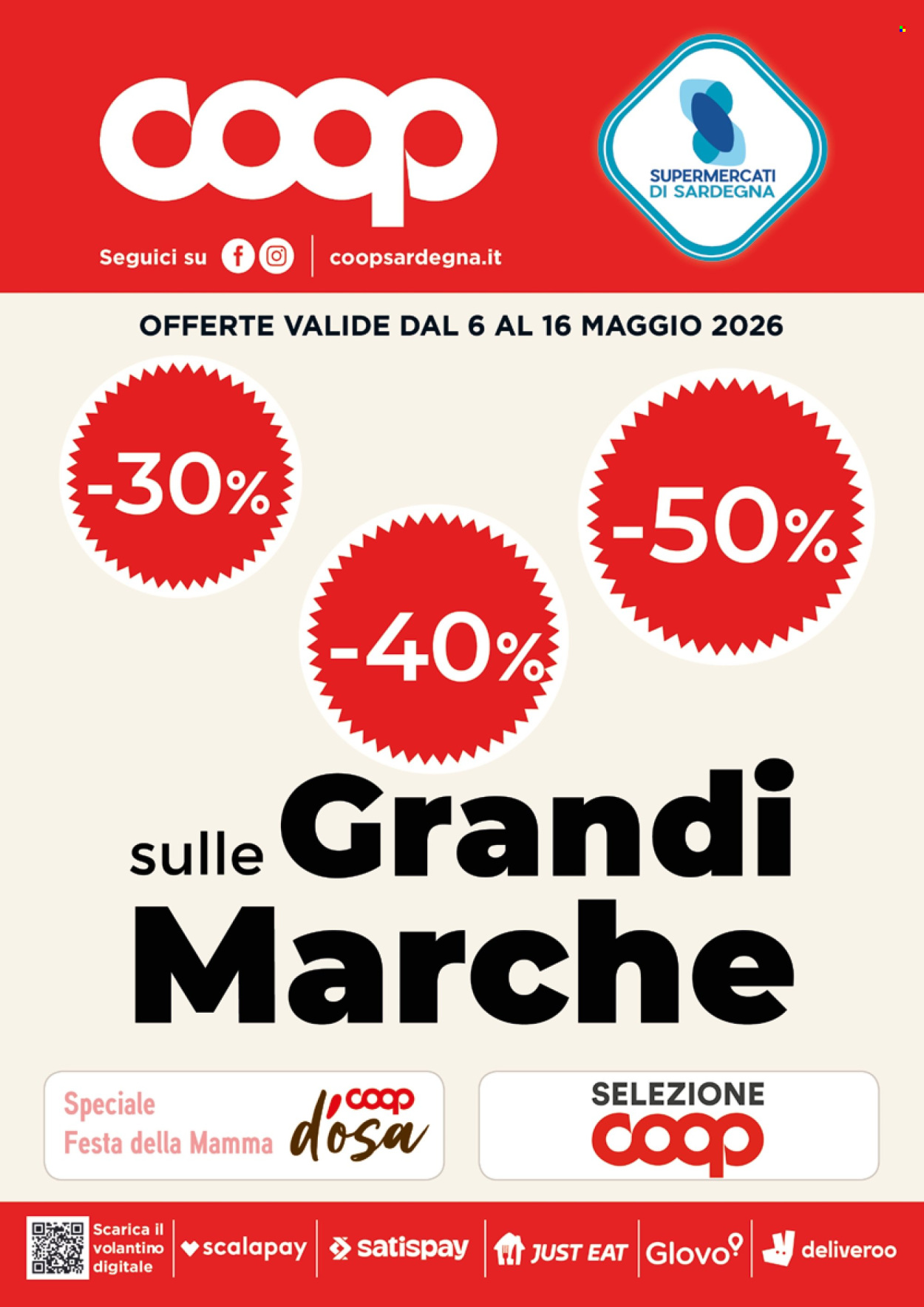 Volantino Coop - 6/5/2026 - 16/5/2026. Pagina 1