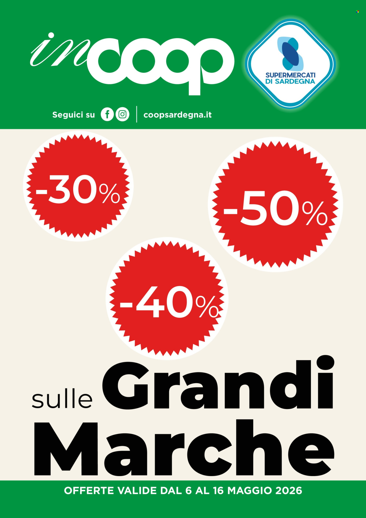 Volantino Coop - 6/5/2026 - 16/5/2026. Pagina 1