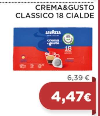 CREMA&GUSTO CLASSICO 18 CIALDE