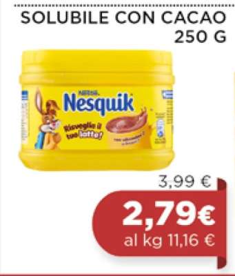 Nesquik Solubile con Cacao 250 g