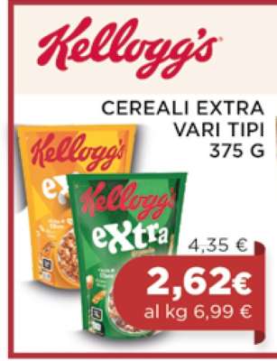 KELLOGG'S Cereali extra