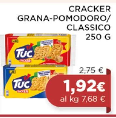 CRACKER GRANA-POMODORO/CLASSICO 250 G