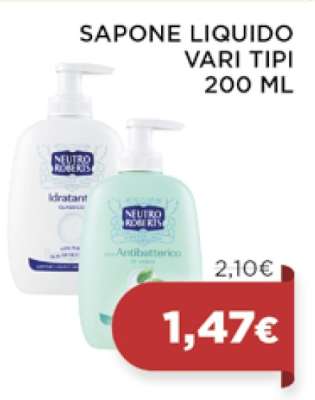 SAPONE LIQUIDO VARI TIPI