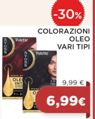 COLORAZIONI OLEO VARI TIPI