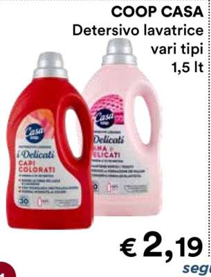COOP CASA Detersivo lavatrice