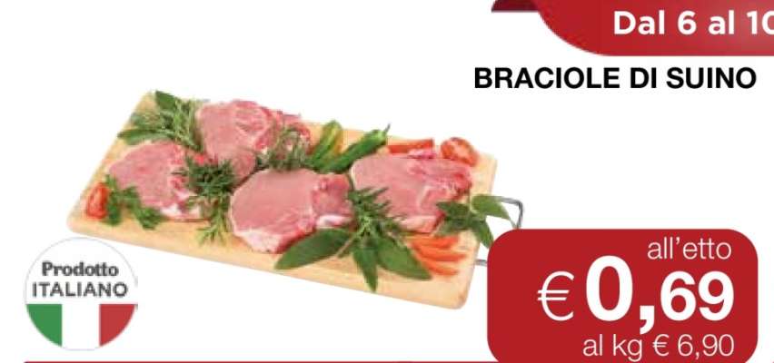 Braciole di suino