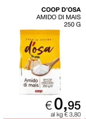 COOP D’OSA AMIDO DI MAIS 250 G