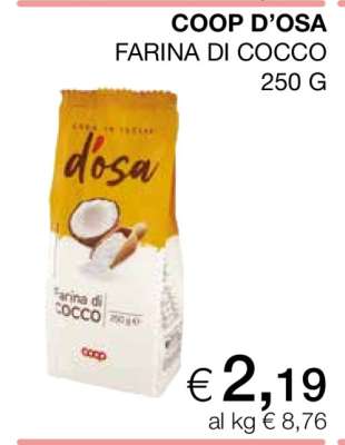COOP D’OSA FARINA DI COCCO