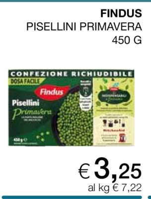 Findus Pisellini Primavera