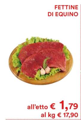 Fettine di equino