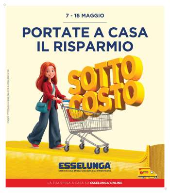 Volantino Esselunga - 7/5/2026 - 16/5/2026.