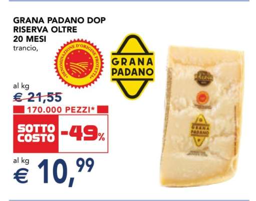 Grana Padano DOP Riserva Oltre 20 Mesi