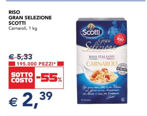 RISO GRAN SELEZIONE SCOTTI