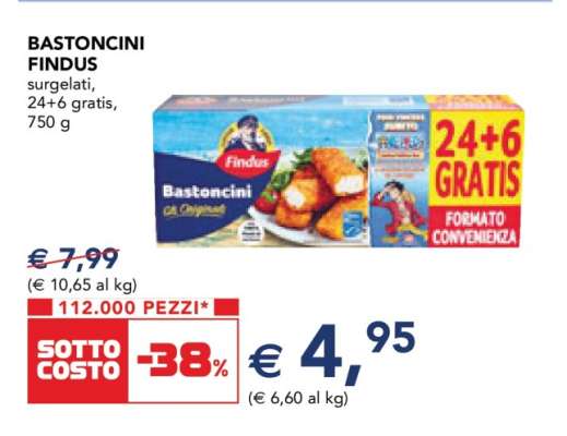 BASTONCINI FINDUS