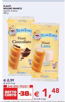 Flauti Mulino Bianco