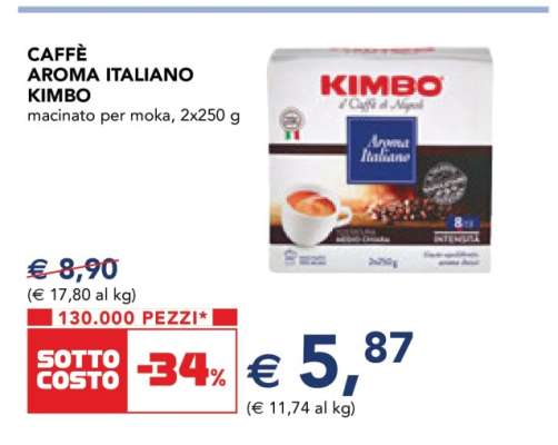 Caffè Aroma Italiano KIMBO
