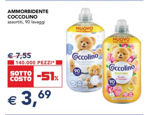 Ammorbidente Coccolino
