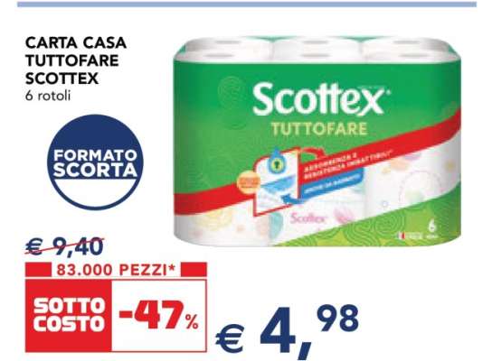 CARTA CASA TUTTOFARE SCOTTEX