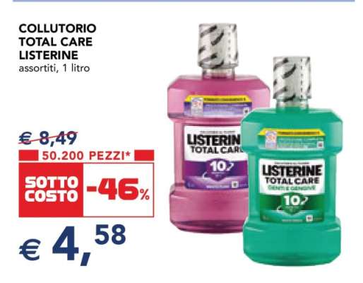 Collutorio Total Care Listerine