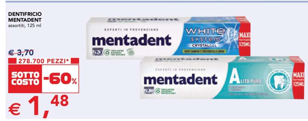 DENTIFRICIO MENTADENT