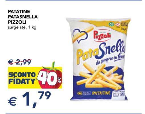 Patatine Patasnella Pizzoli